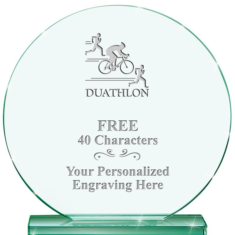 6.25" JADE GLOBE CRYSTAL