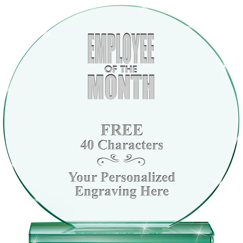 6.25" JADE GLOBE CRYSTAL