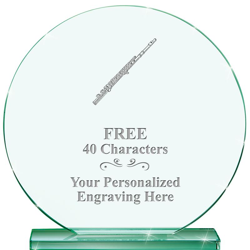 6.25" JADE GLOBE CRYSTAL