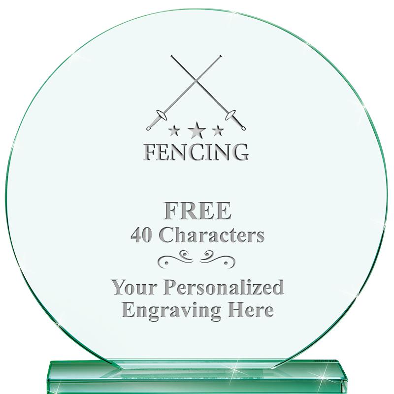 6.25" JADE GLOBE CRYSTAL