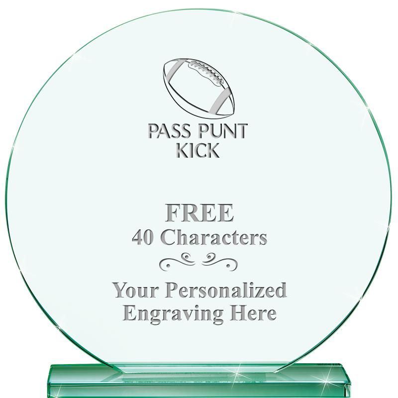 6.25" JADE GLOBE CRYSTAL