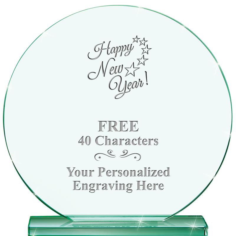 6.25" JADE GLOBE CRYSTAL