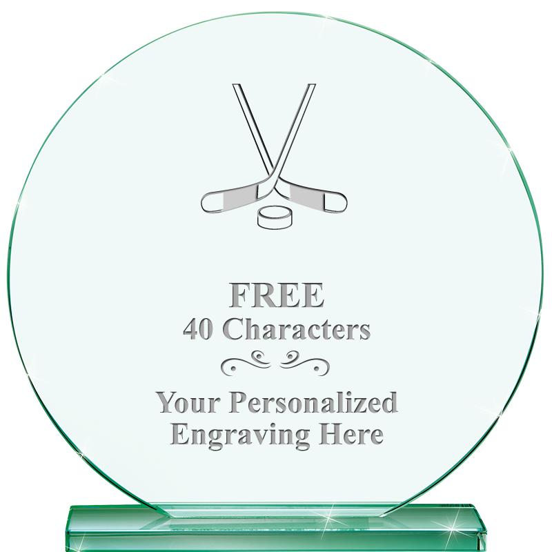 6.25" JADE GLOBE CRYSTAL