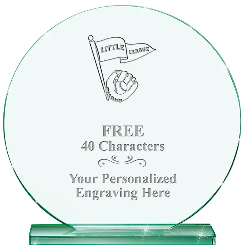 6.25" JADE GLOBE CRYSTAL