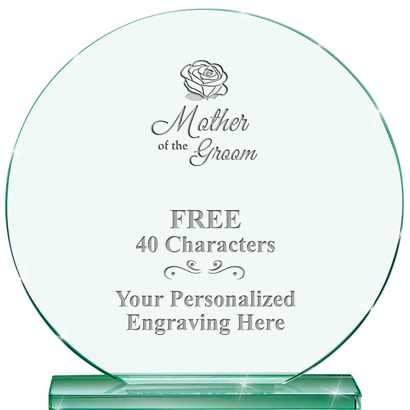 6.25" JADE GLOBE CRYSTAL