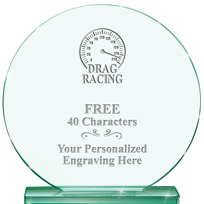 6.25" JADE GLOBE CRYSTAL