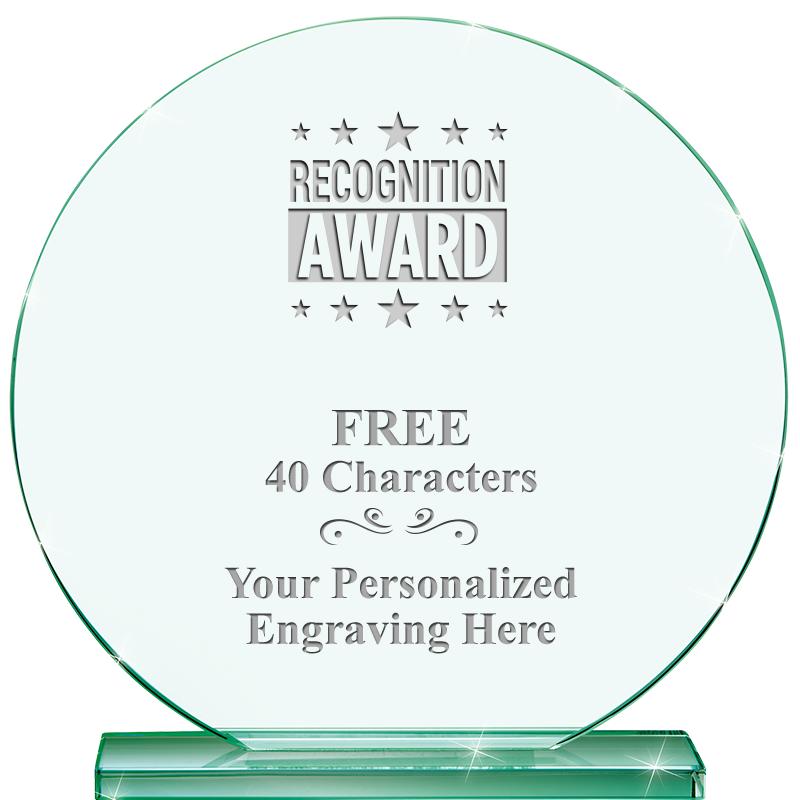 6.25" JADE GLOBE CRYSTAL