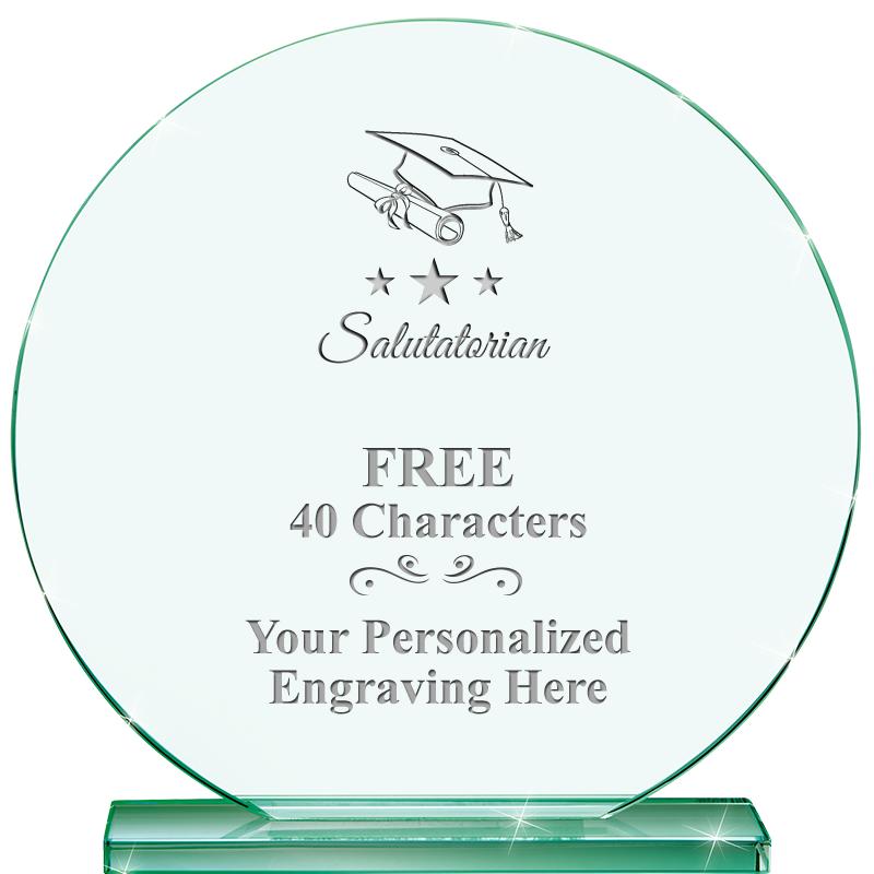 6.25" JADE GLOBE CRYSTAL