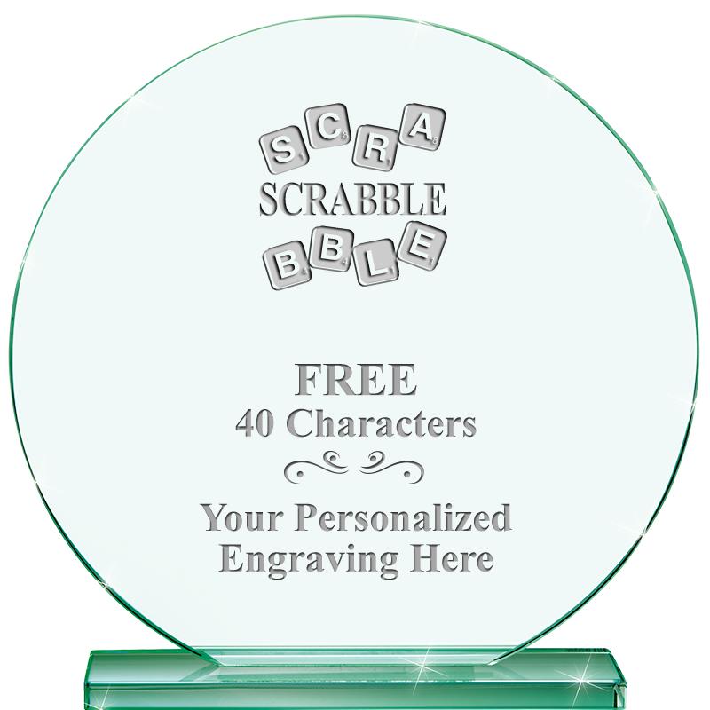 6.25" JADE GLOBE CRYSTAL