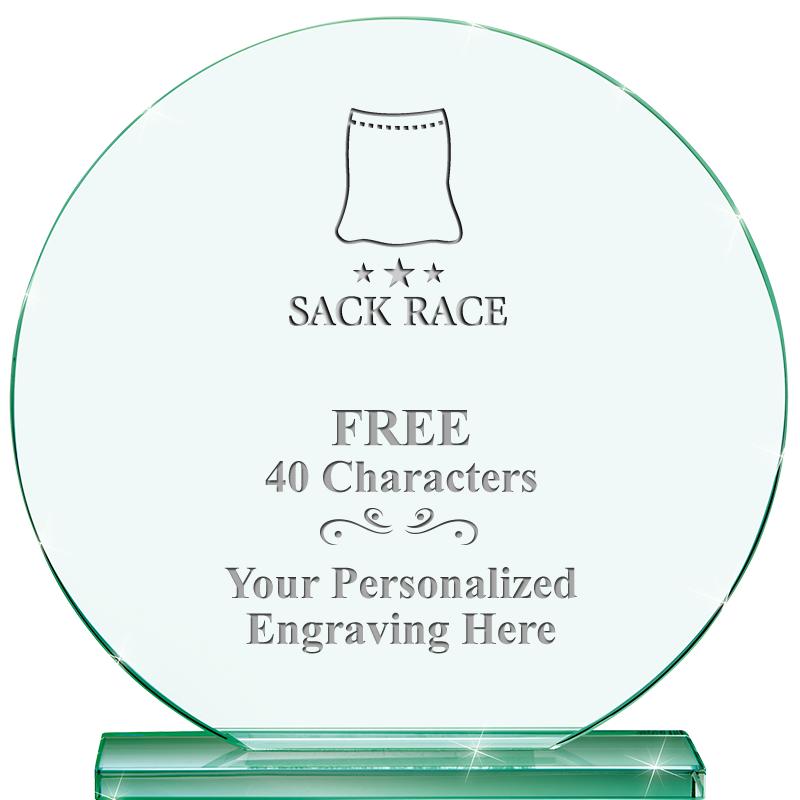 6.25" JADE GLOBE CRYSTAL