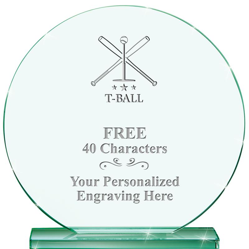 6.25" JADE GLOBE CRYSTAL