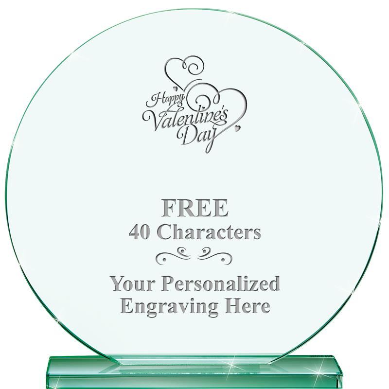 6.25" JADE GLOBE CRYSTAL