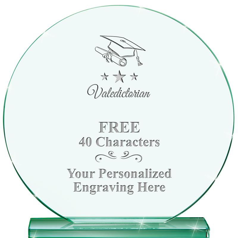 6.25" JADE GLOBE CRYSTAL