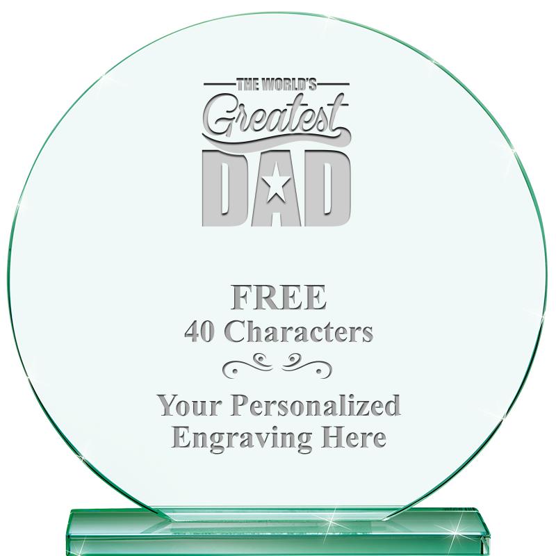 6.25" JADE GLOBE CRYSTAL