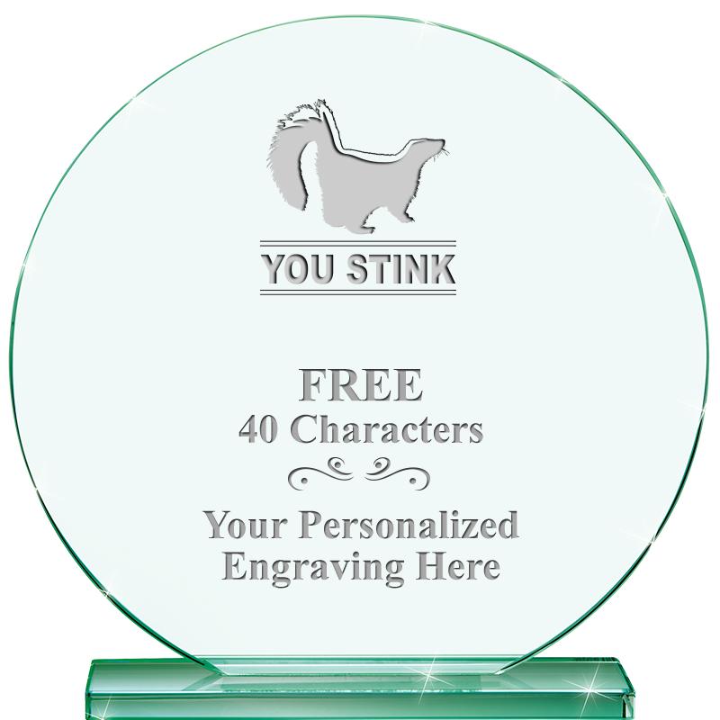 6.25" JADE GLOBE CRYSTAL