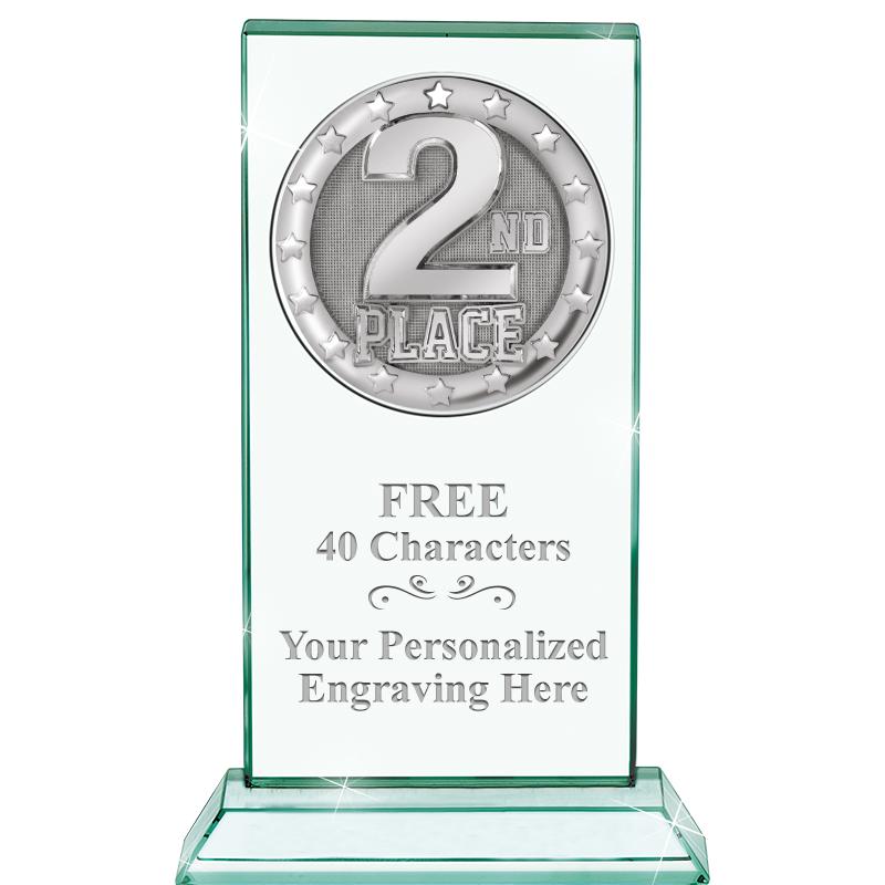 5" JADE MONARCH INSERT CRYSTAL