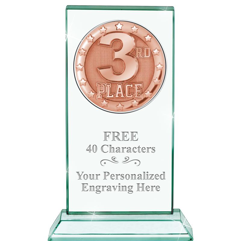 5" JADE MONARCH INSERT CRYSTAL