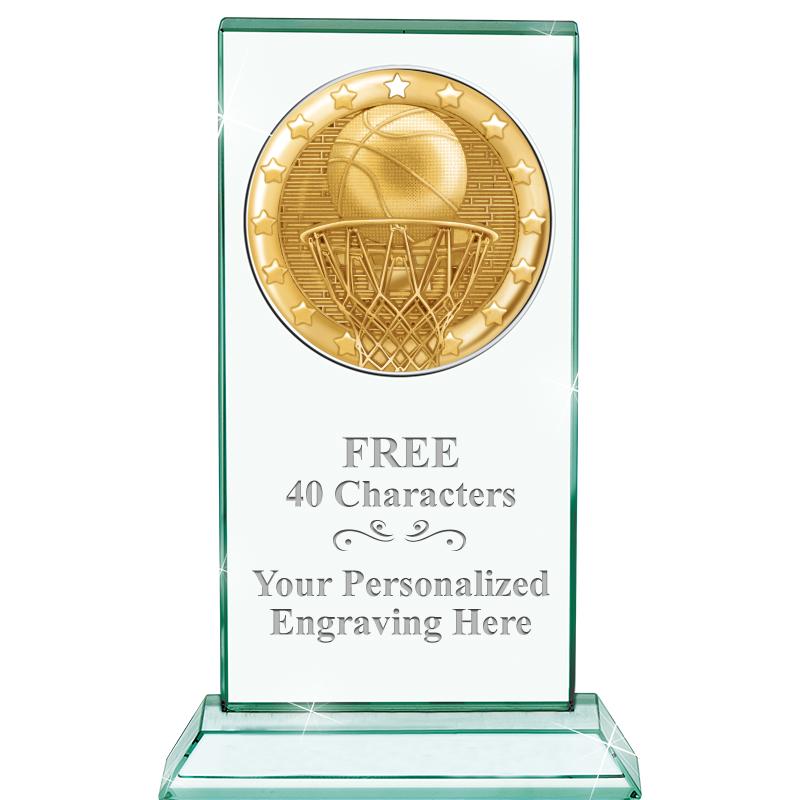 5" JADE MONARCH INSERT CRYSTAL