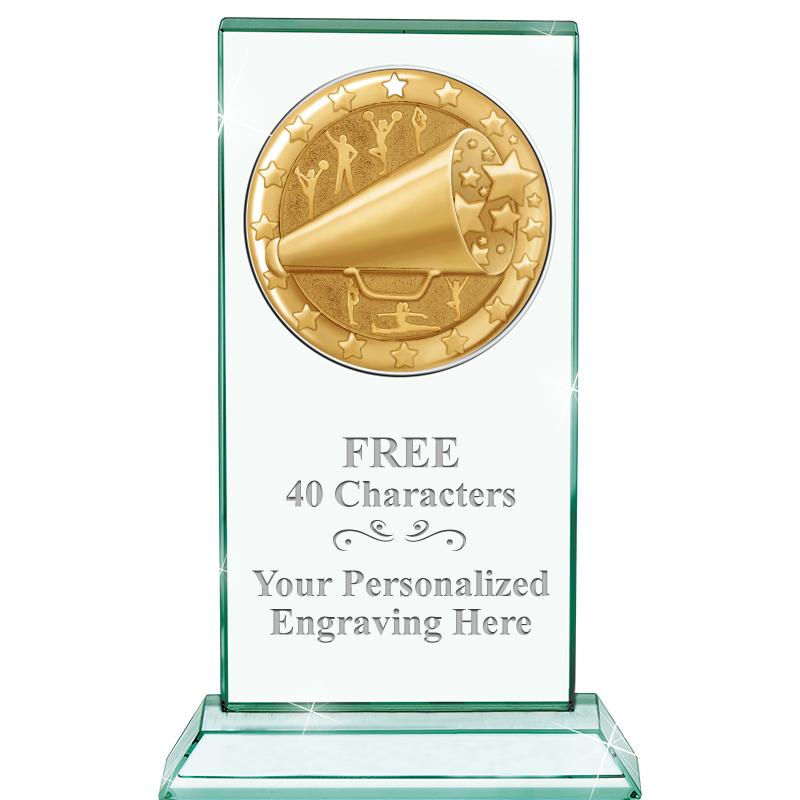 5" JADE MONARCH INSERT CRYSTAL