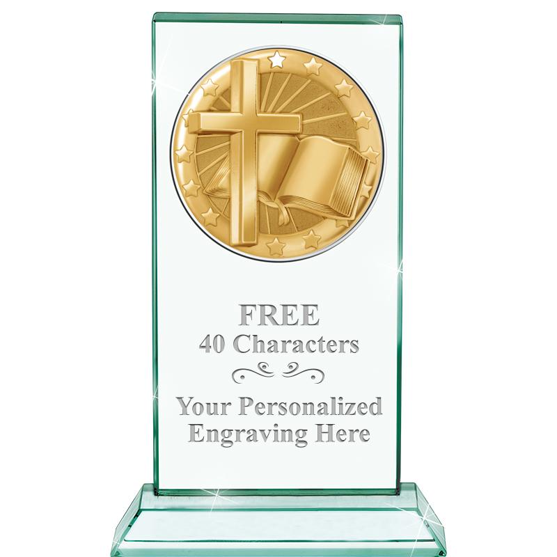 5" JADE MONARCH INSERT CRYSTAL