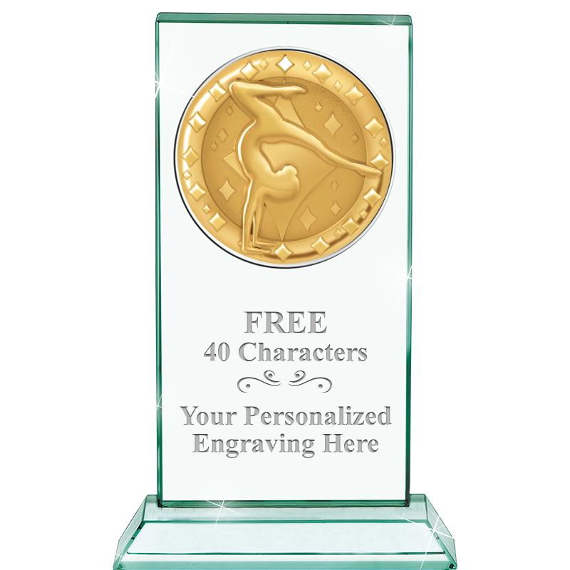 5" JADE MONARCH INSERT CRYSTAL