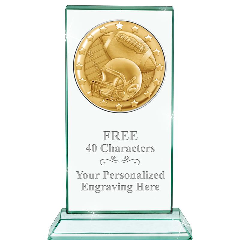 5" JADE MONARCH INSERT CRYSTAL