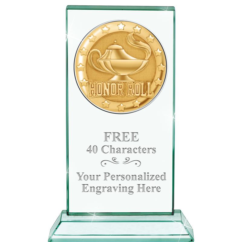 5" JADE MONARCH INSERT CRYSTAL