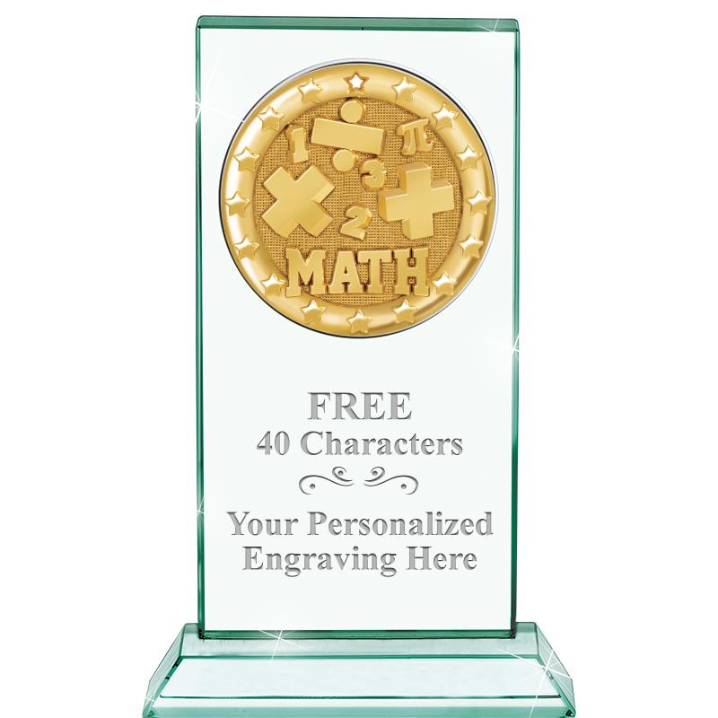 5" JADE MONARCH INSERT CRYSTAL