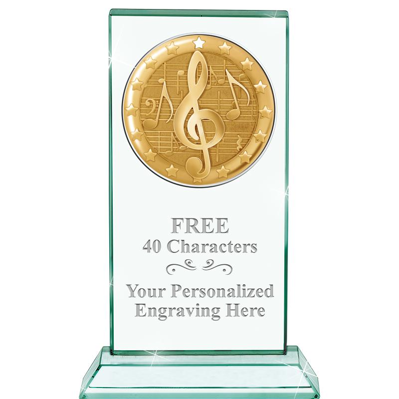 5" JADE MONARCH INSERT CRYSTAL