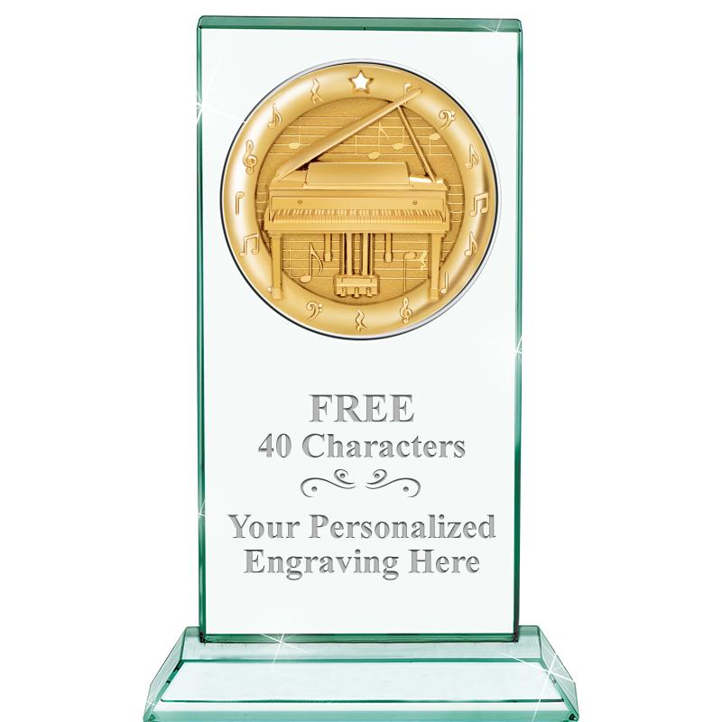 5" JADE MONARCH INSERT CRYSTAL