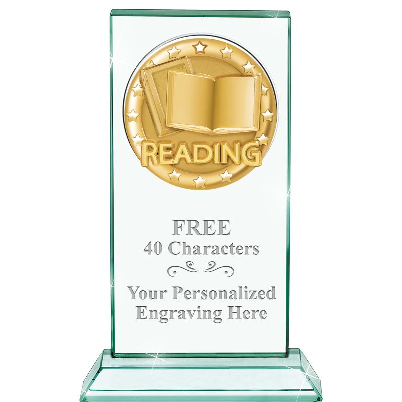 5" JADE MONARCH INSERT CRYSTAL