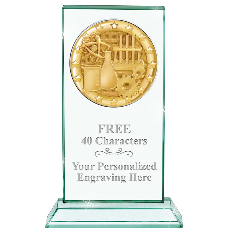 5" JADE MONARCH INSERT CRYSTAL