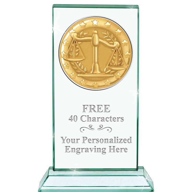 5" JADE MONARCH INSERT CRYSTAL