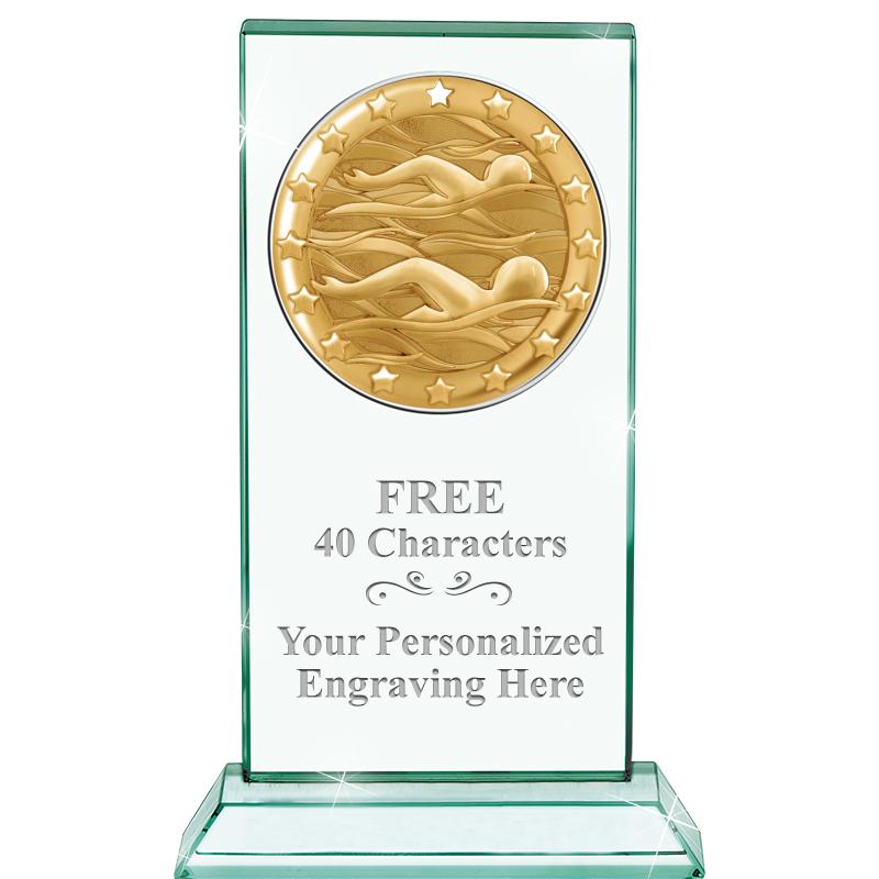 5" JADE MONARCH INSERT CRYSTAL