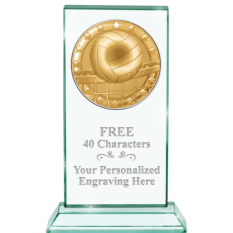 5" JADE MONARCH INSERT CRYSTAL