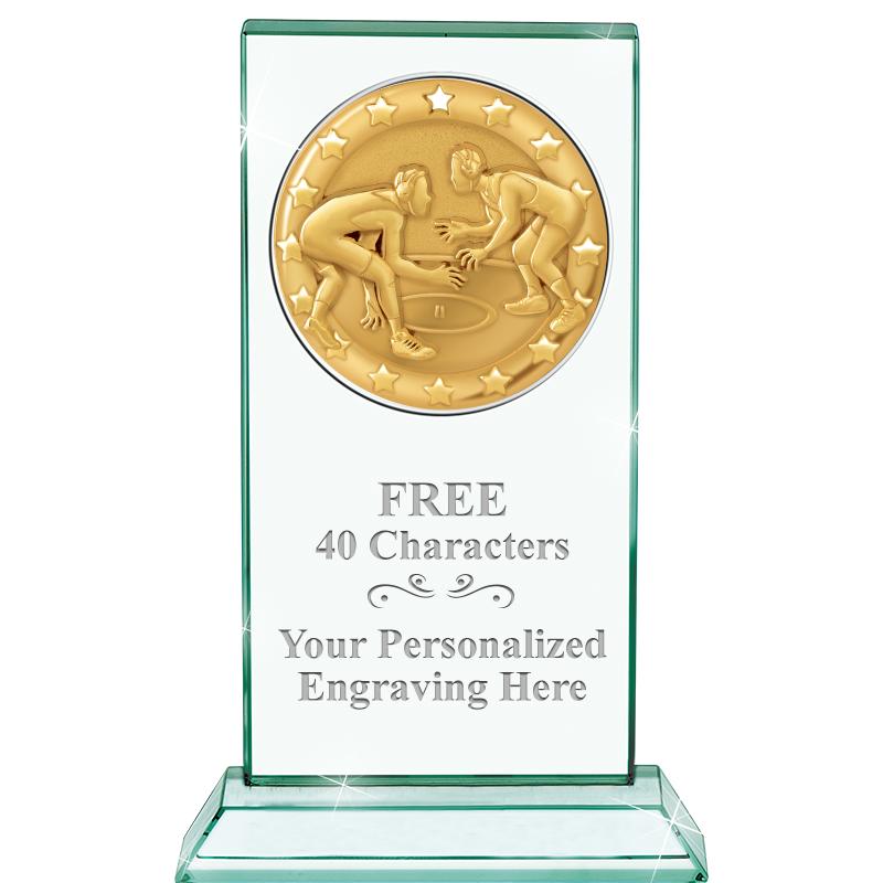 5" JADE MONARCH INSERT CRYSTAL