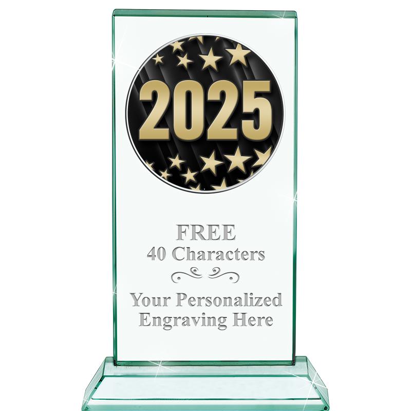 5" JADE MONARCH INSERT CRYSTAL