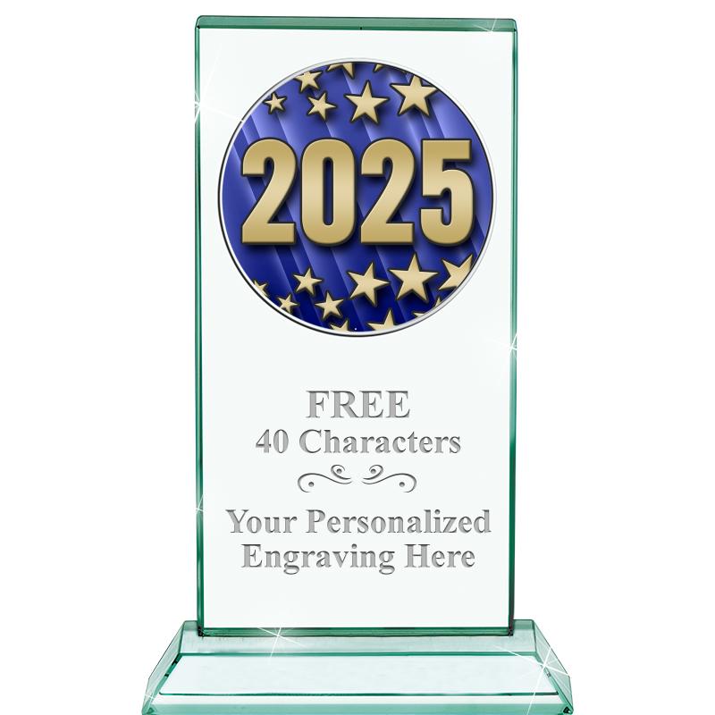 5" JADE MONARCH INSERT CRYSTAL