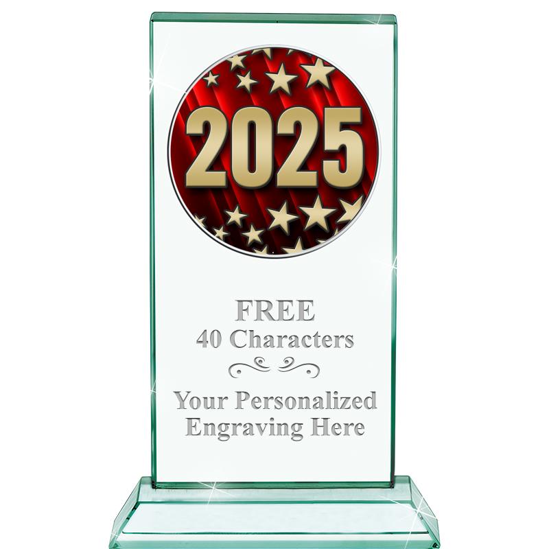 5" JADE MONARCH INSERT CRYSTAL