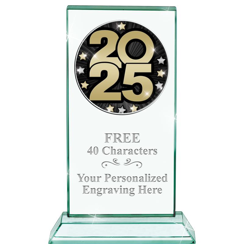 5" JADE MONARCH INSERT CRYSTAL