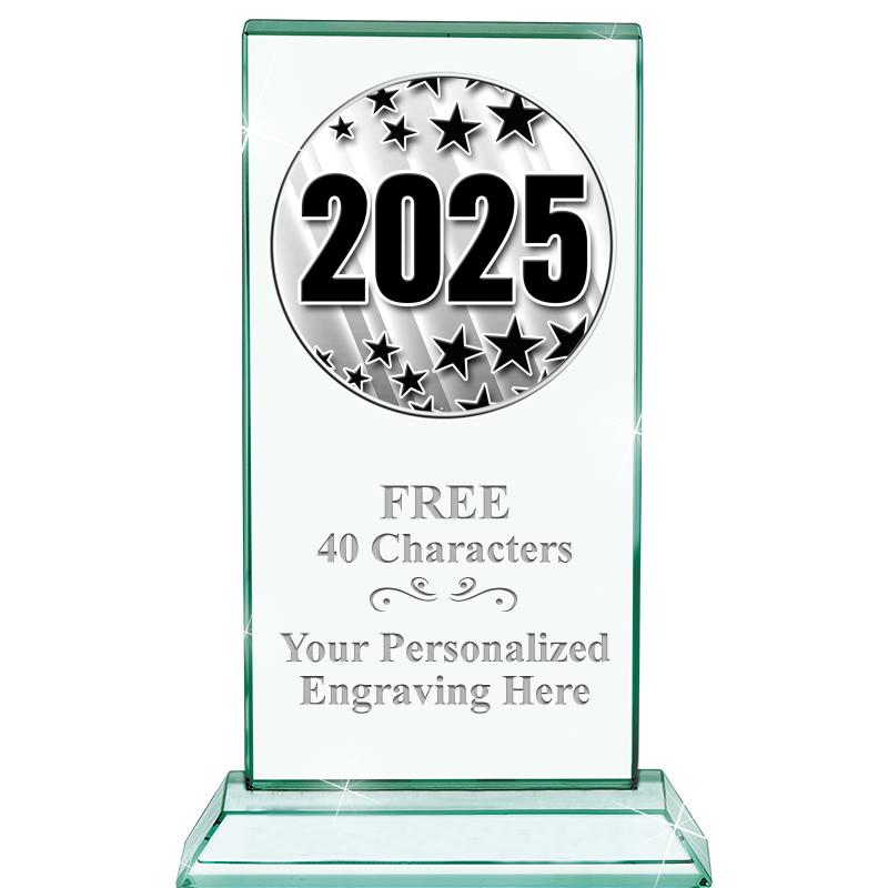 5" JADE MONARCH INSERT CRYSTAL