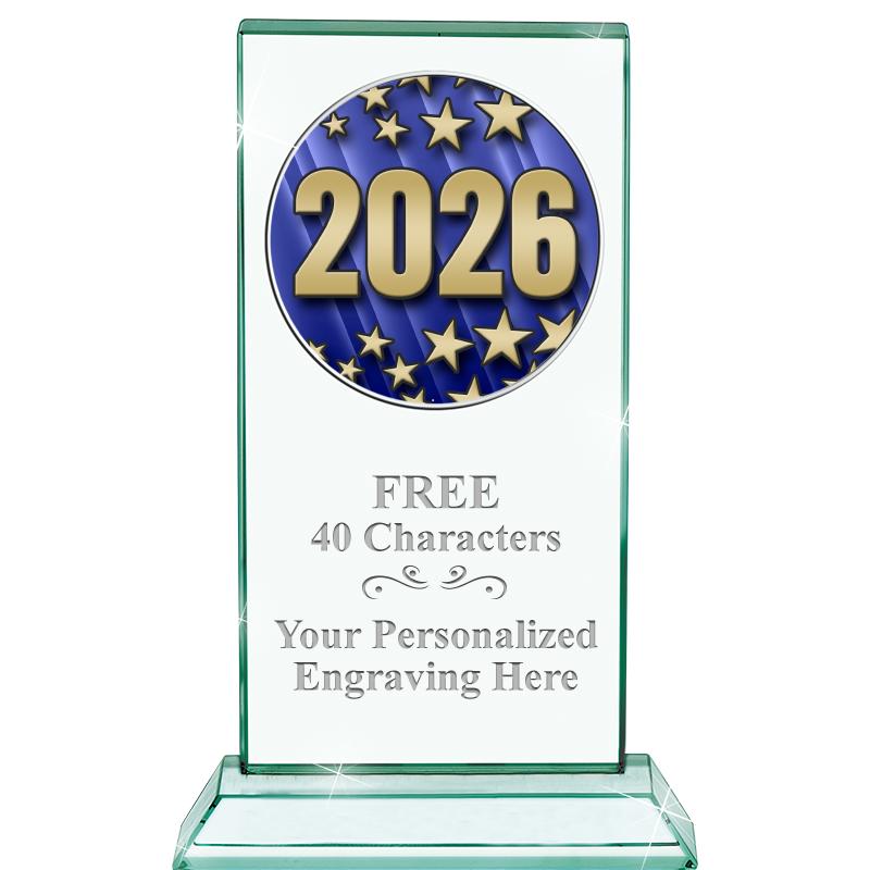 5" JADE MONARCH INSERT CRYSTAL