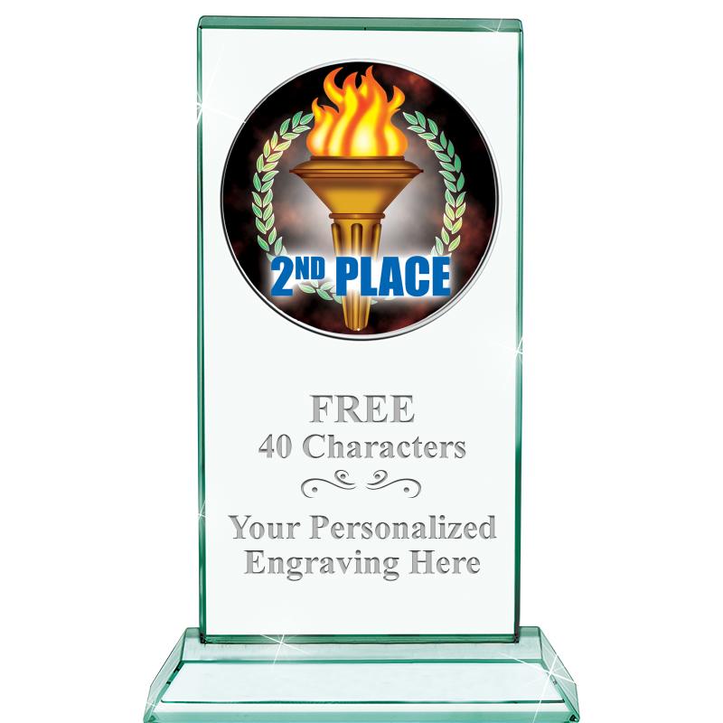 5" JADE MONARCH INSERT CRYSTAL