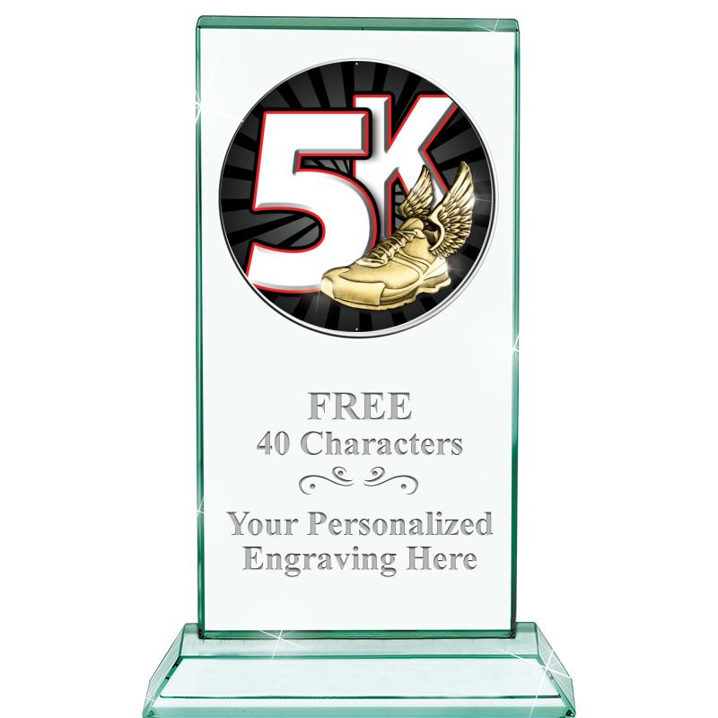 5" JADE MONARCH INSERT CRYSTAL