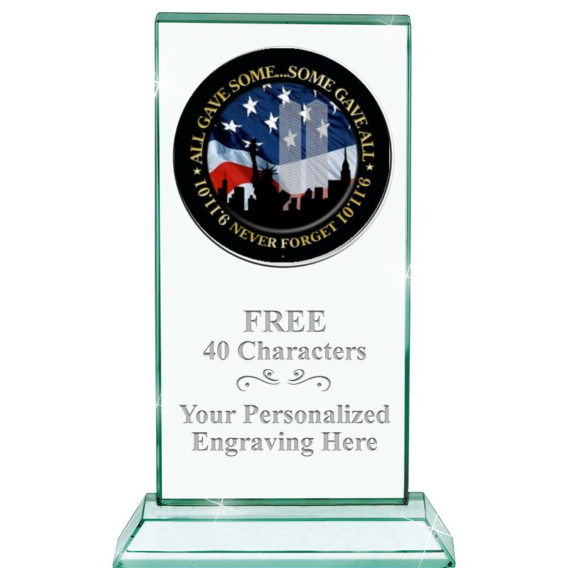 5" JADE MONARCH INSERT CRYSTAL