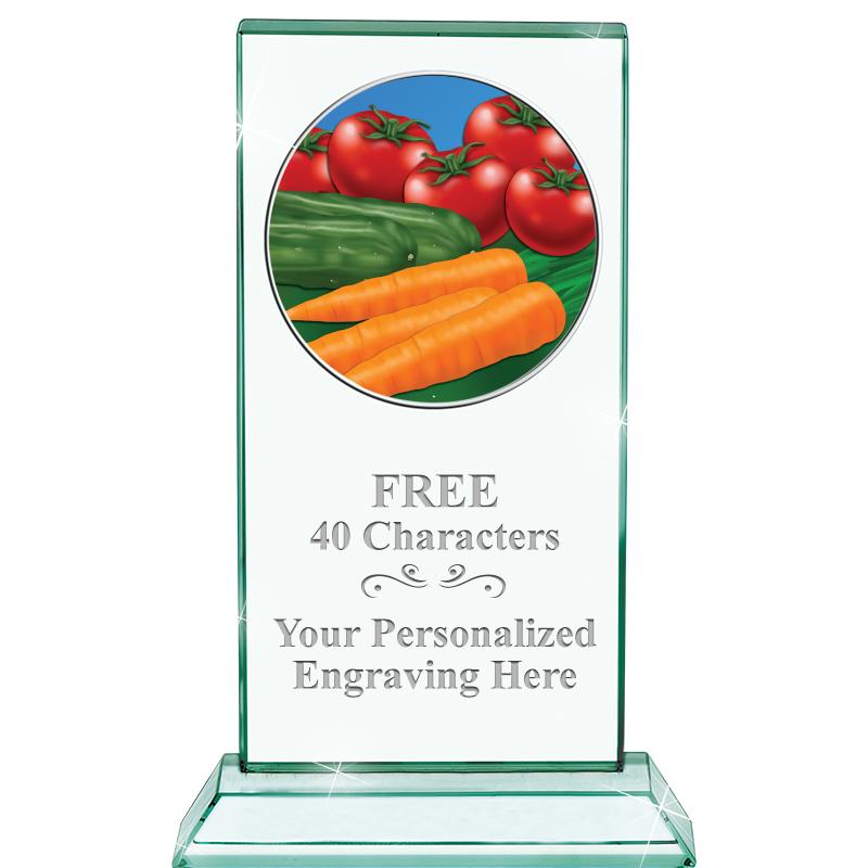 5" JADE MONARCH INSERT CRYSTAL