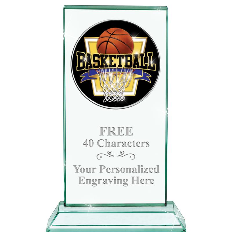 5" JADE MONARCH INSERT CRYSTAL