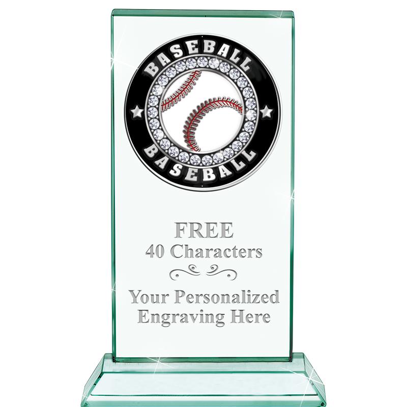 5" JADE MONARCH INSERT CRYSTAL