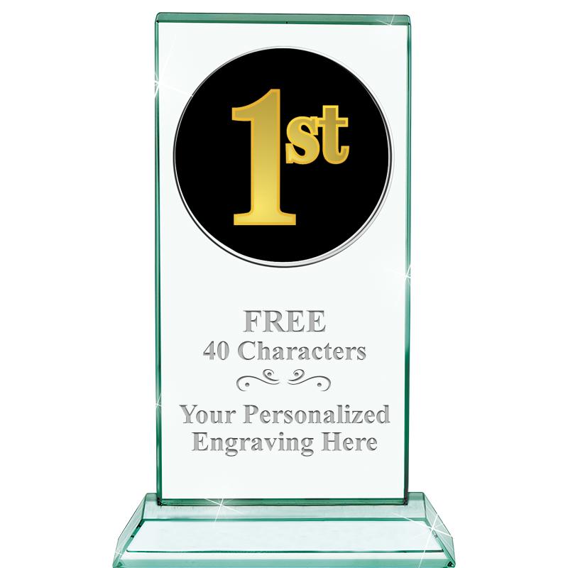 5" JADE MONARCH INSERT CRYSTAL