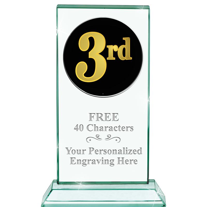 5" JADE MONARCH INSERT CRYSTAL